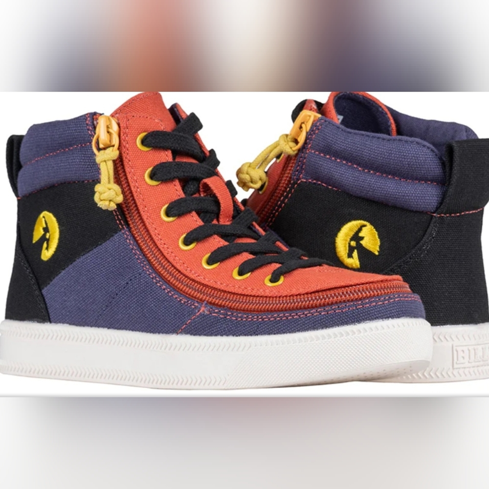 NEW IN BOX  Billy Toddler Colorblock Hi-Tops US Toddler Sz 8